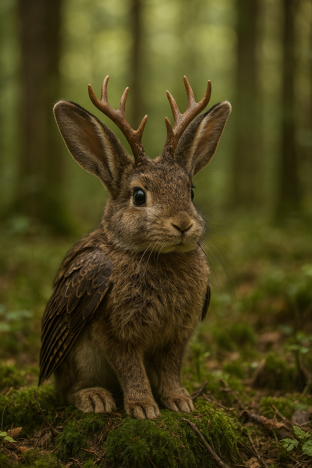KI-generierter Wolpertinger 1