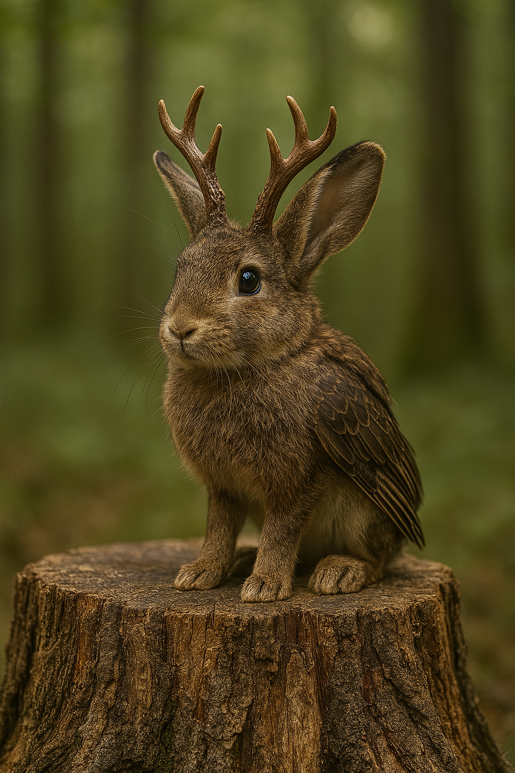 KI-generierter Wolpertinger 2